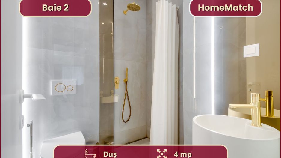 Cortina North || 3 camere || Finisaje de lux || Parcare || Comision 0% - Poză 12