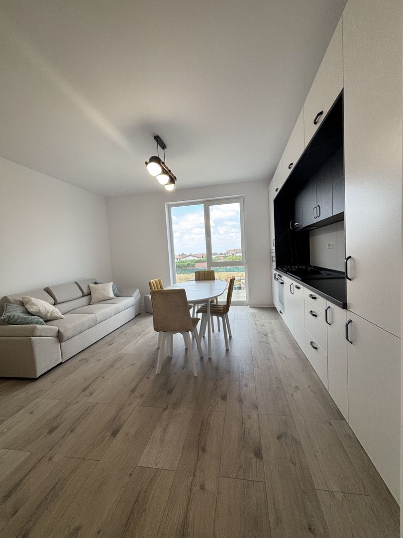 Apartament 3 camerele prima închiriere, în imobil nou Giroc - Poză 43
