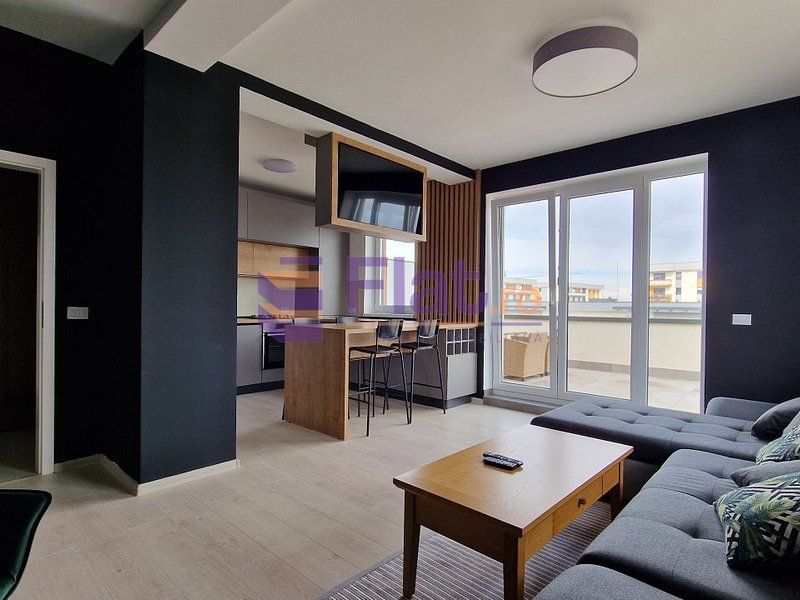 Penthouse de închiriat | 2 camere | Coresi – Tractorul | Terasă 50 mp - Poză 2