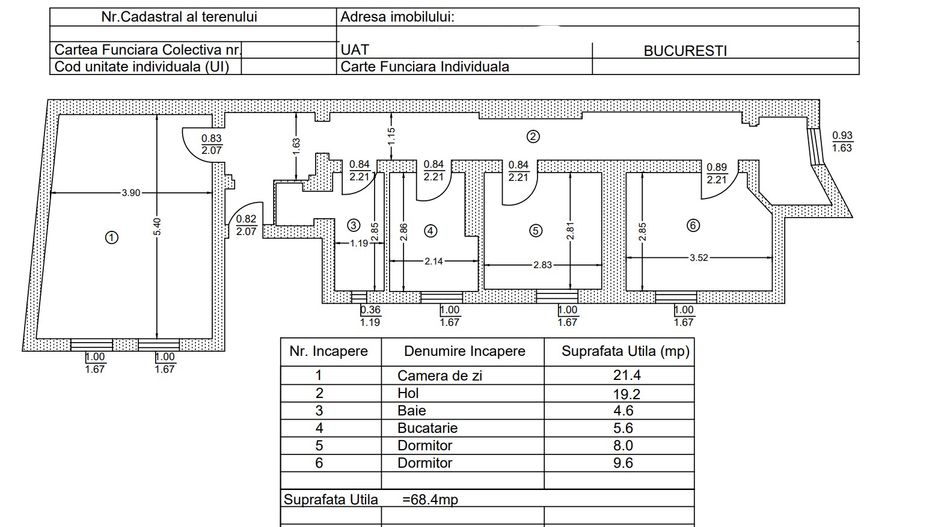 Apartament cu 3 camere de vânzare Cismigiu/ Gheorghe Lazar - Poză 17