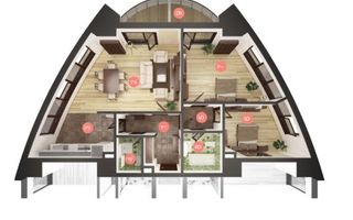 Apartament 3 camere | Cladie noua | CF - Poză 2