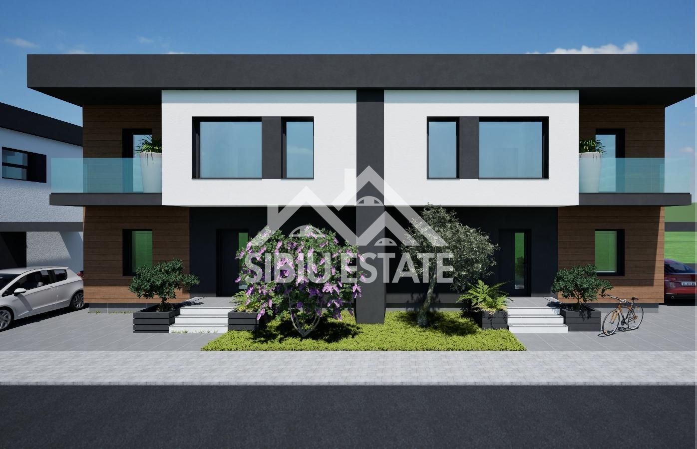 Casa nou 4 camere 129 mp utili Teren 250 mp zona buna Selimbar - Poză 3