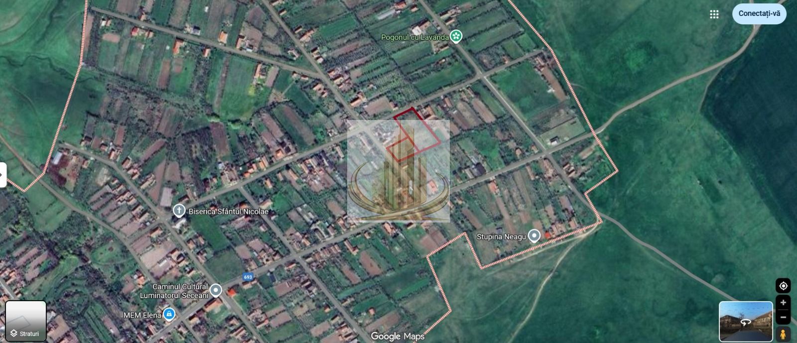 Teren intravilan 4.393 mp Seceani, lângă autostradă A1. - Poză 2