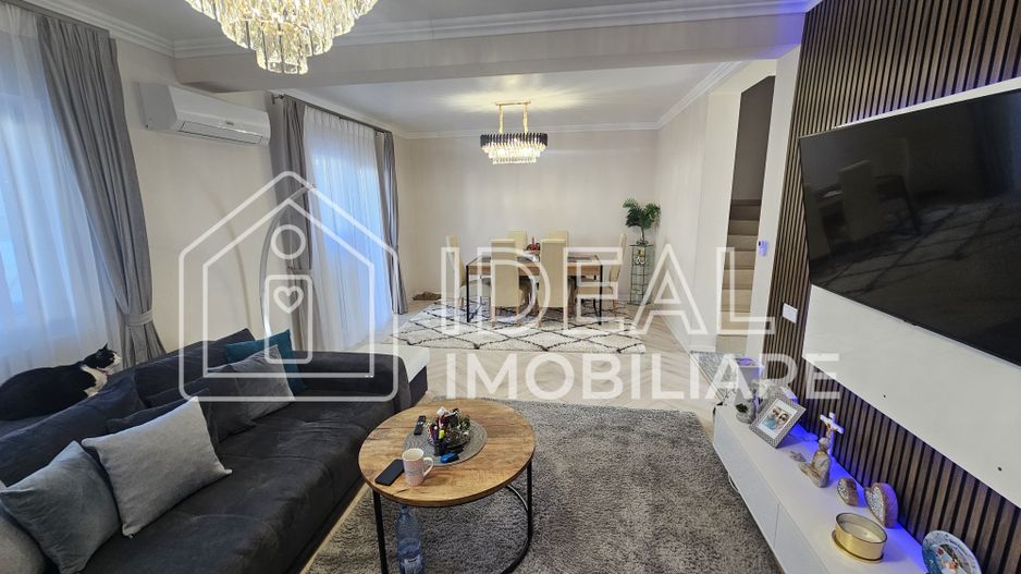 Casă tip duplex cu 4 camere, complet Mobilat, Selimbar - Poză 13