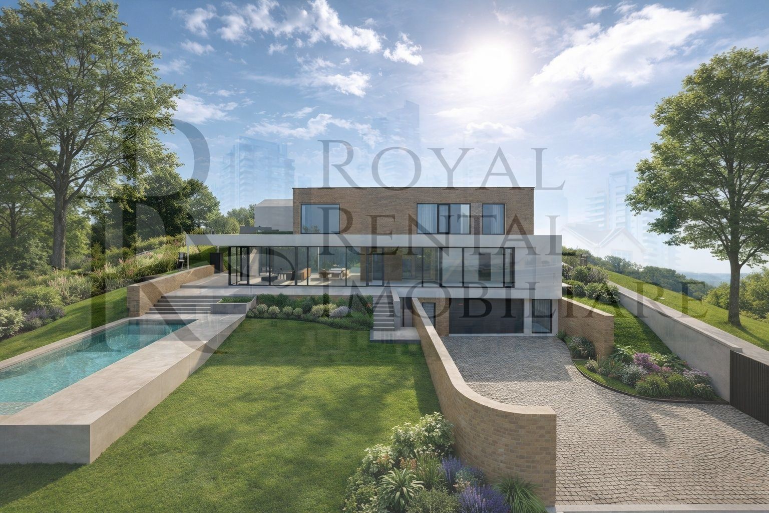 Teren intravilan cu proiect de casă și piscină – zonă exclusivistă Sălicea - Poză 3