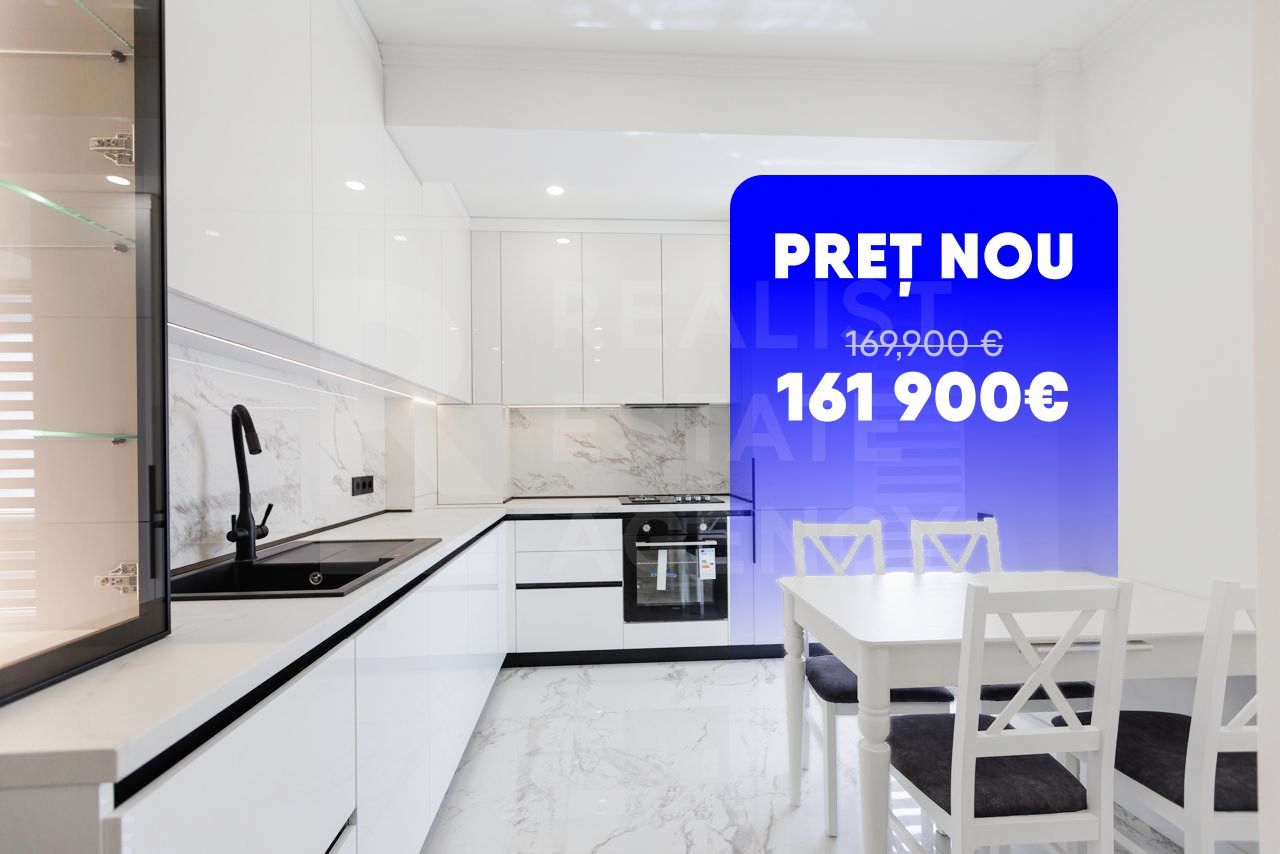 Vânzare, apartament, 2 dormitoare, str. Calea Ieșilor, Sculeni - Poză 1