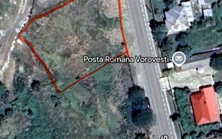 Teren în Vorovesti, cu autorizație de construire duplex și toate utilitățile - Poză 2