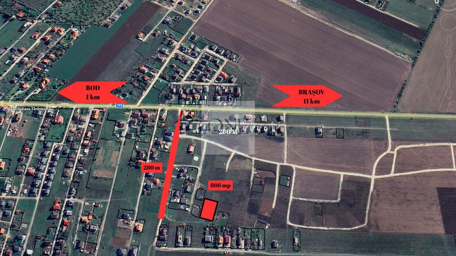 Teren Construcție Casă 866 mp - Poză 13