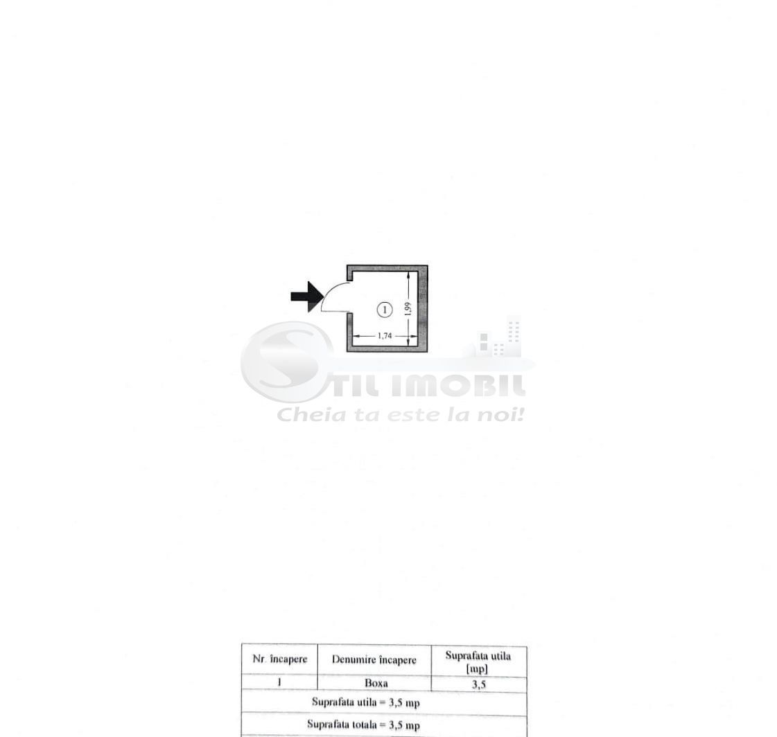 Ap Premium ,4 cam , D+P 101mp, Parcare , Boxă, Valea Lupului -170.000€ - Poză 25