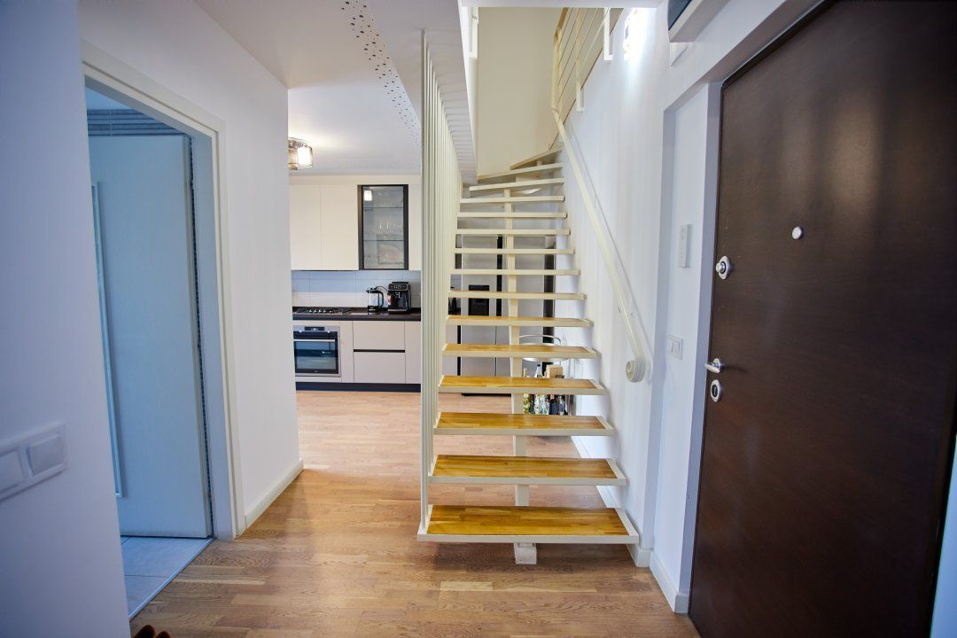 Penthouse duplex luminos, mobilat, 2 locuri parcare+boxa. - Poză 6