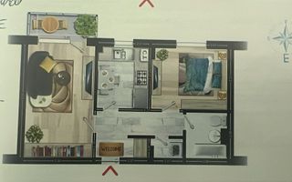 Apartament 2 camere Noul Tractorul I Parcare inclusa I COMISION 0% - Poză 3