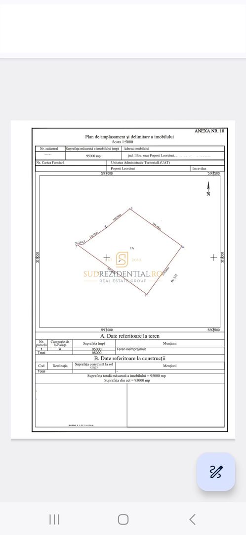 Teren 95000 mp, cu acces rapid la centura si A0 - langa Jumbo Berceni - Poză 5