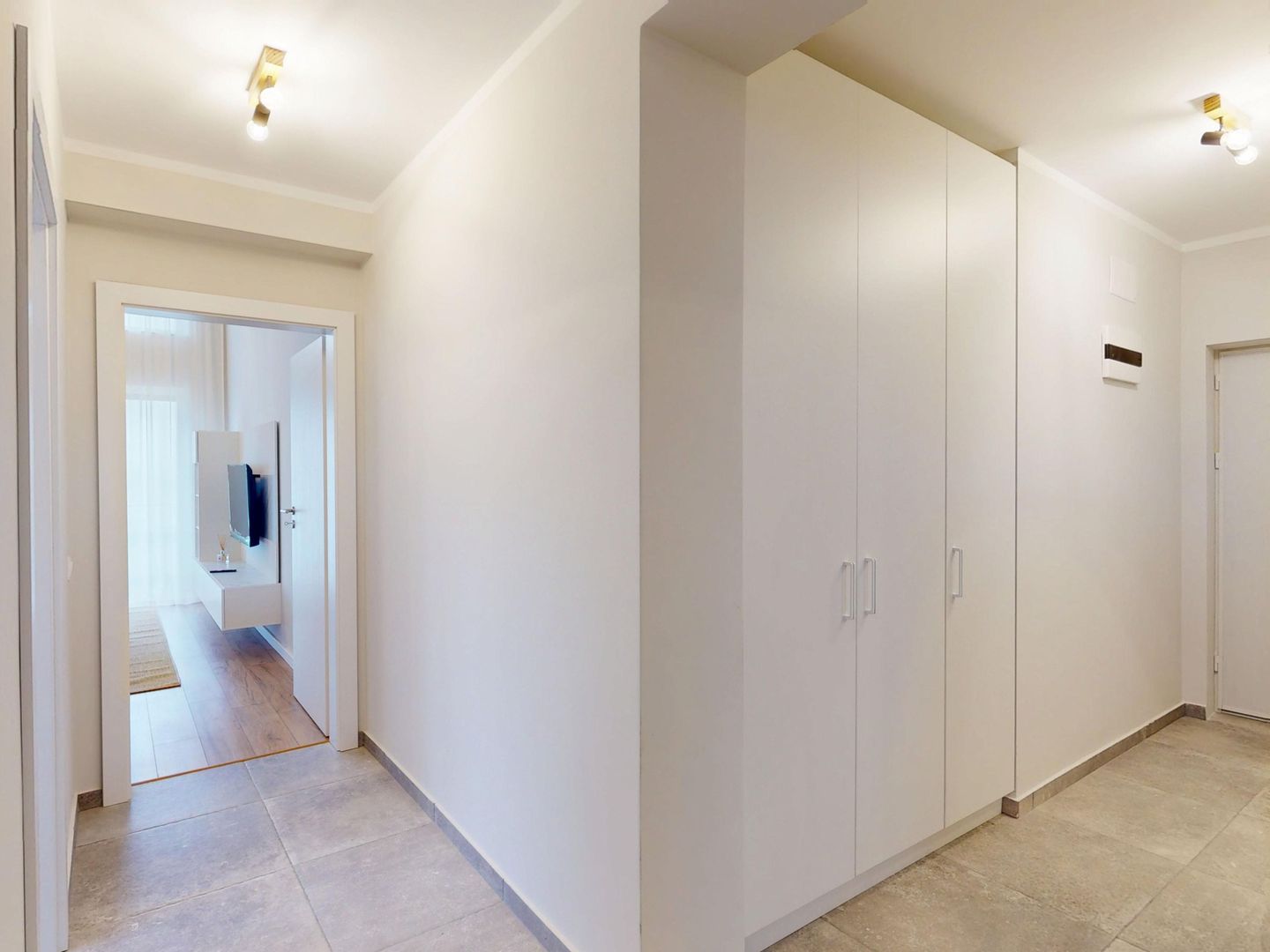 Penthouse 3 camere, 2 băi, mobilat complet, dressing - întabulat - Poză 10