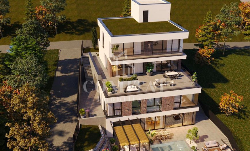 Casă generoasă cu panoramă și 254 mp terasă circulabilă - Poză 2