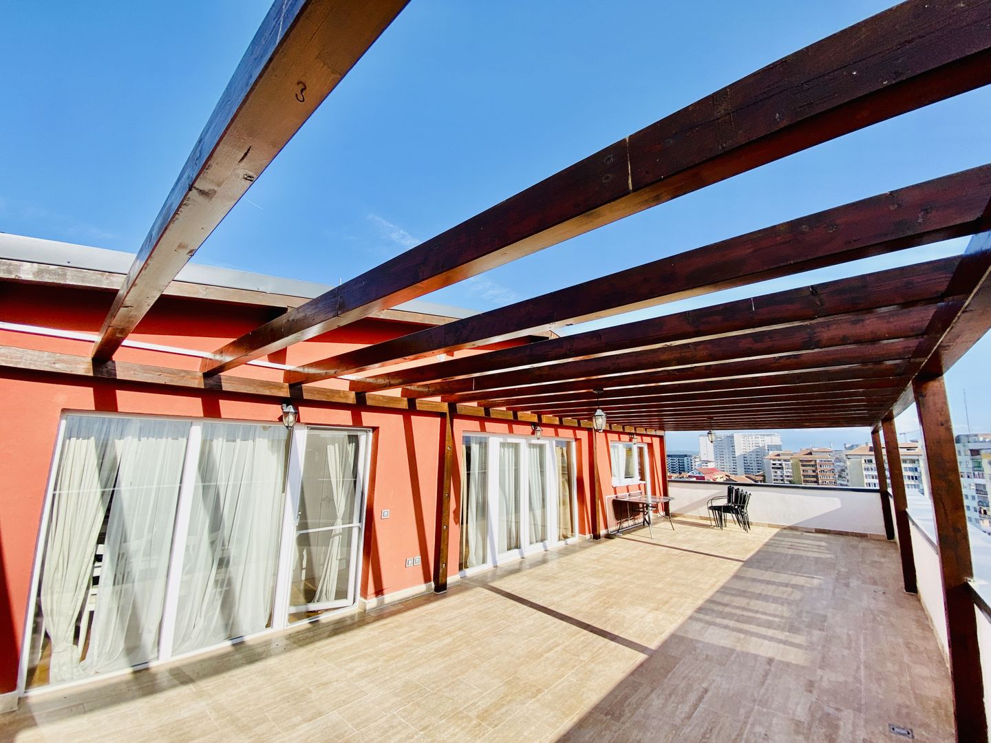 Penthouse confort lux,mobilat, utilat, garaj subteran, aer conditionat - Poză 13
