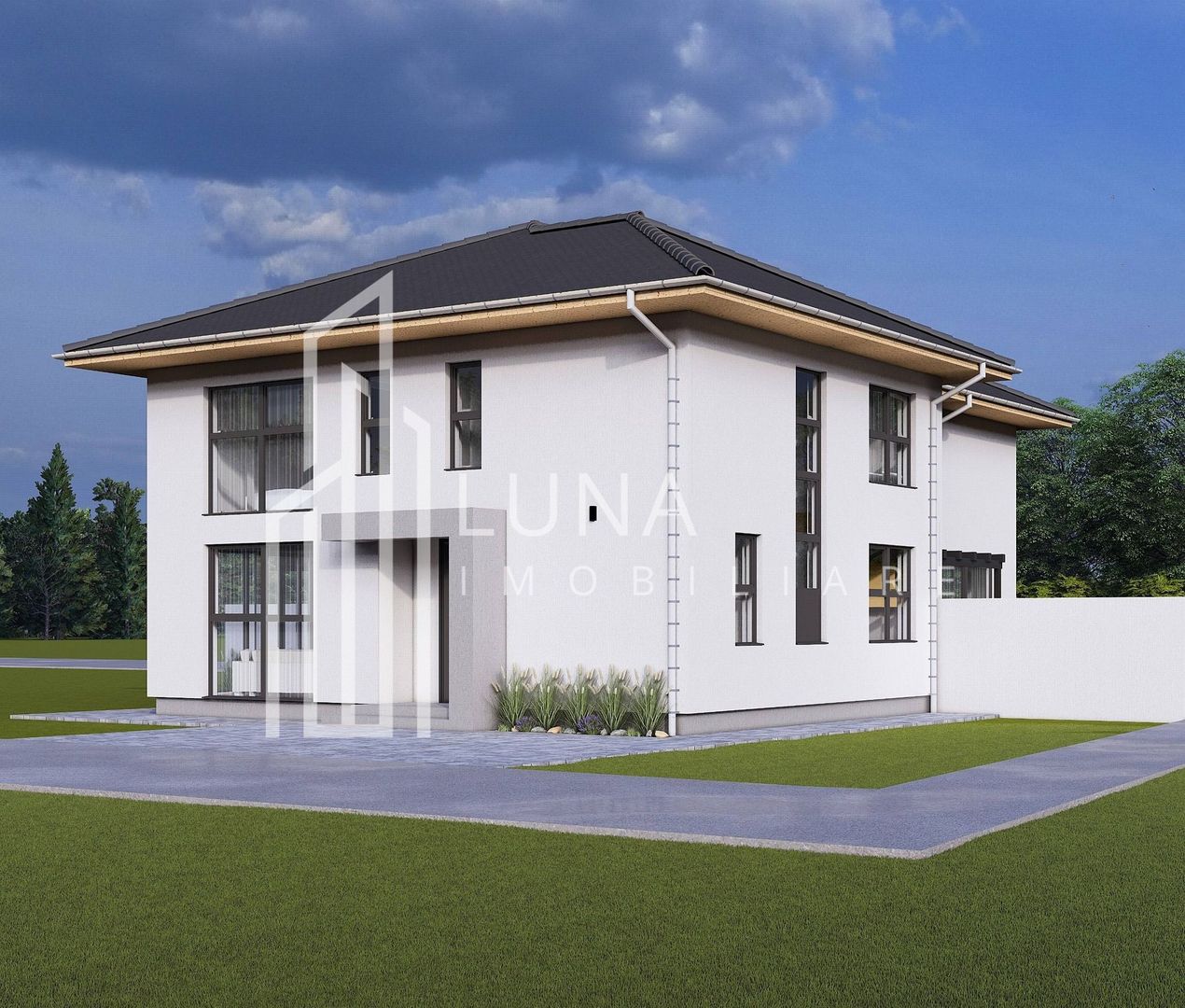 Case cuplate, P+E, 120 mp, teren 465-669 mp, predare 2026, Livezeni - Poză 5