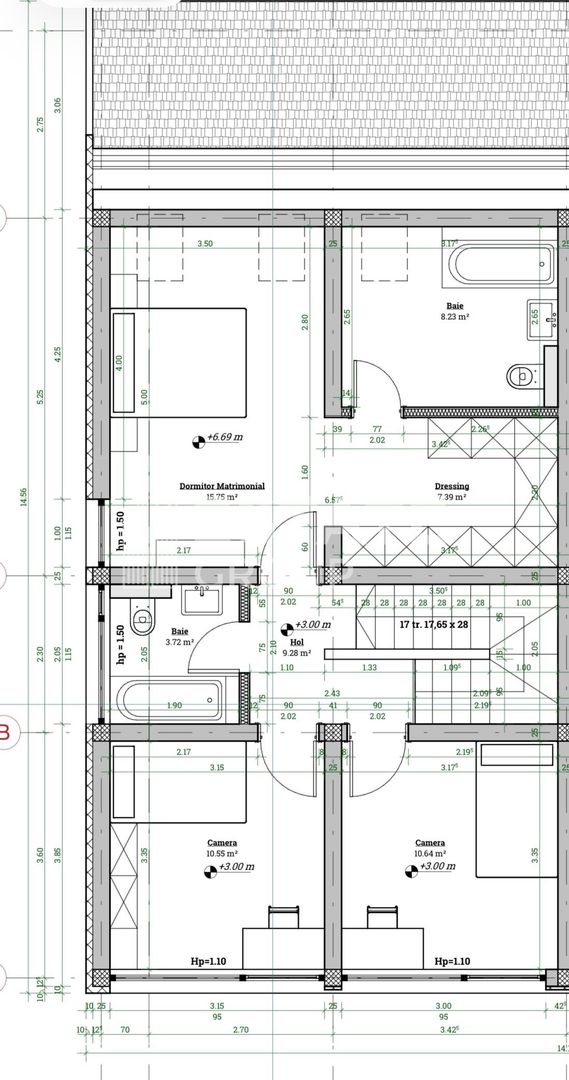 Duplex spatios Mosnita Noua - Poză 16