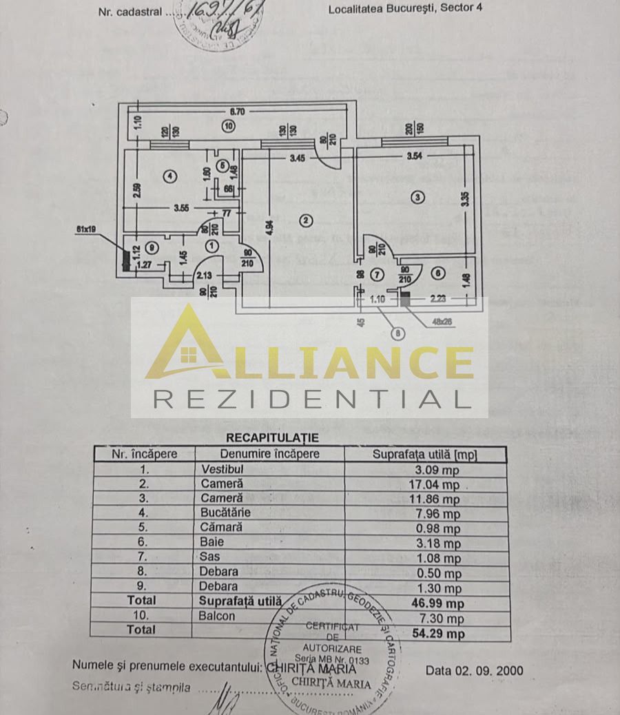 Apartament 2 camere Nitu Vasile - Poză 9