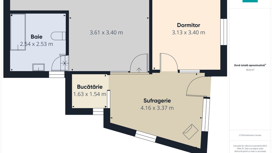 Casuță cu priveliște panoramică spre Cetatea Șiria - Poză 17