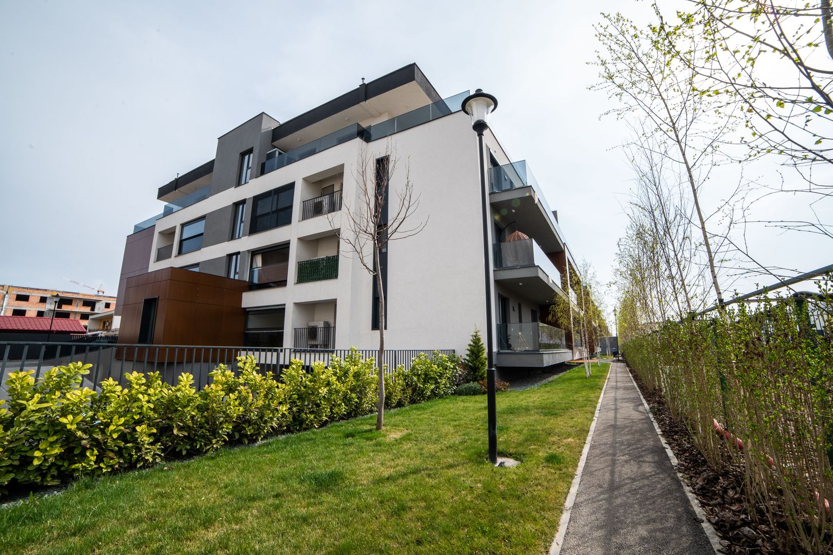 Penthouse 2 camere  panouri solare pompa caldura mobilat-utilat - Poză 3