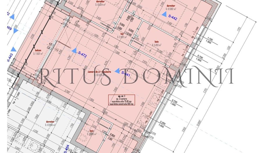 Apartament Ultracentral cu 2 camere,  Piata Unirii, 55mp - Poză 2