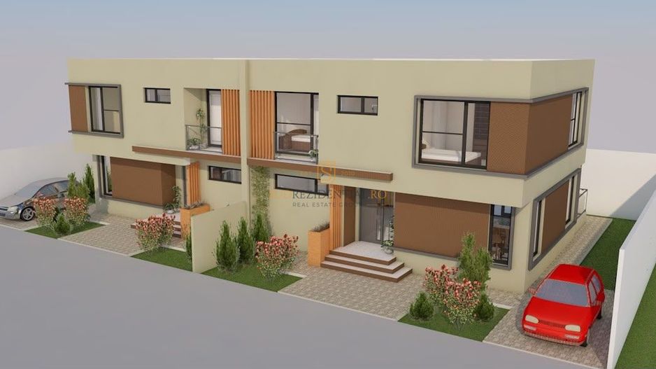 Vila moderna cu 4 camere, teren amplu - Tip duplex - Magurele - Poză 11