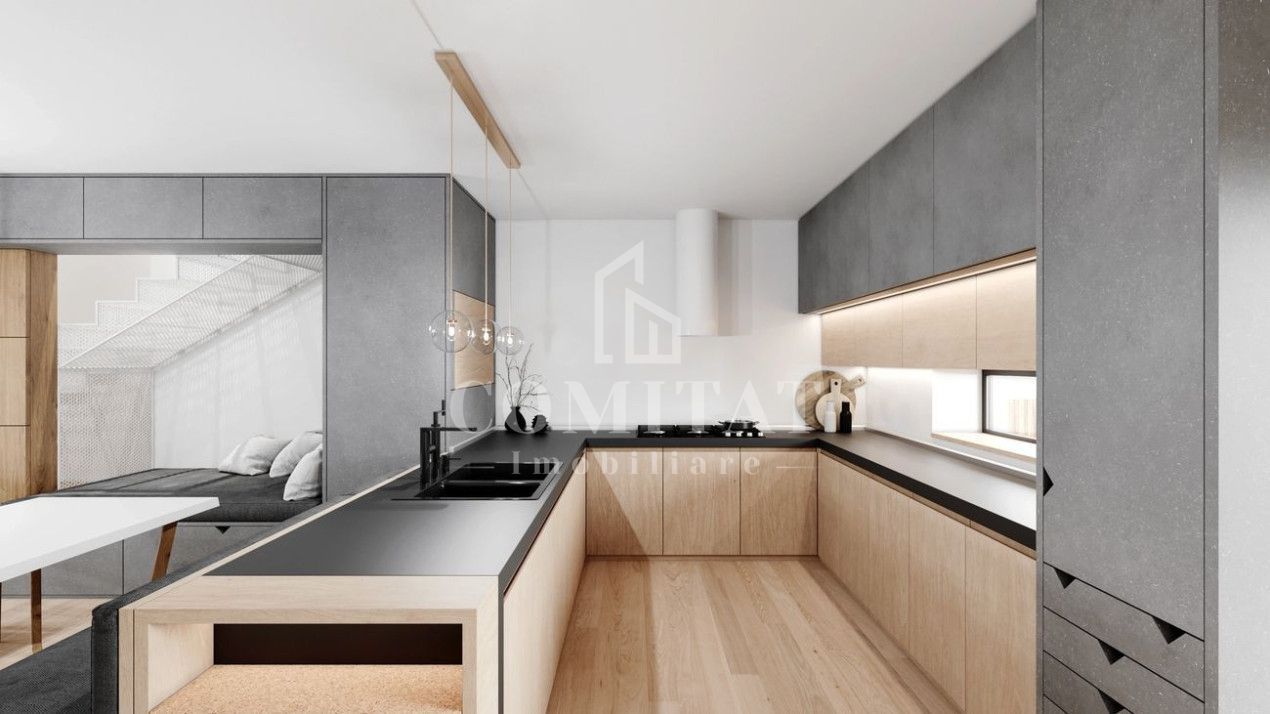 Casă cu design contemporan zonă liniștită cartierul Borhanci - Poză 9