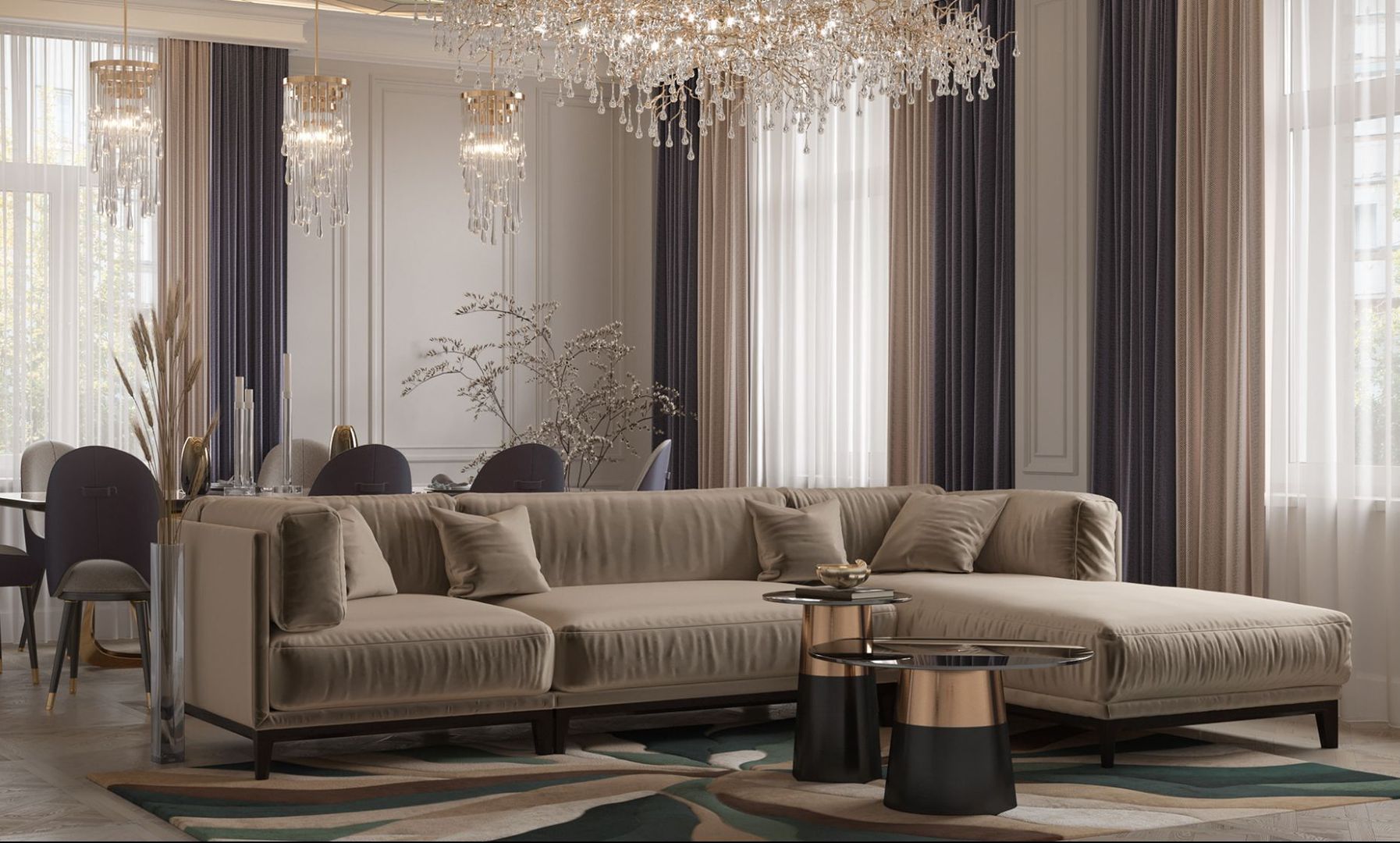 Apartament Exclusivist cu Terasă în One Peninsula - Oază de Modernitate - Poză 2