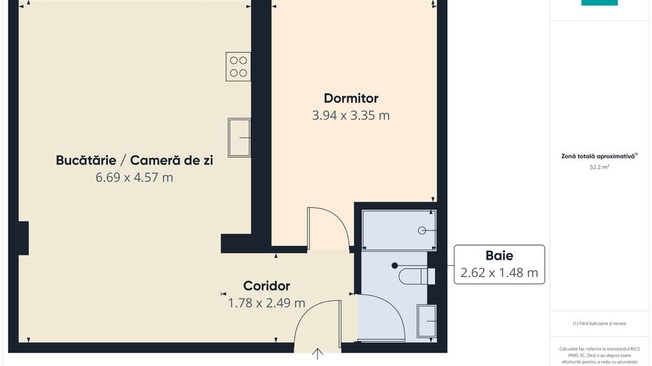 Apartament 2 camere Dumbrăvița - Poză 6
