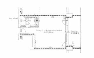 Apartament 1 camera Soarelui - Schiță 7
