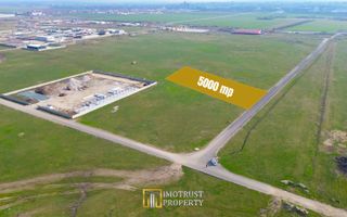 Teren pentru hale industriale Arad – 5.000 mp | PUZ aprobat | - Poză 1