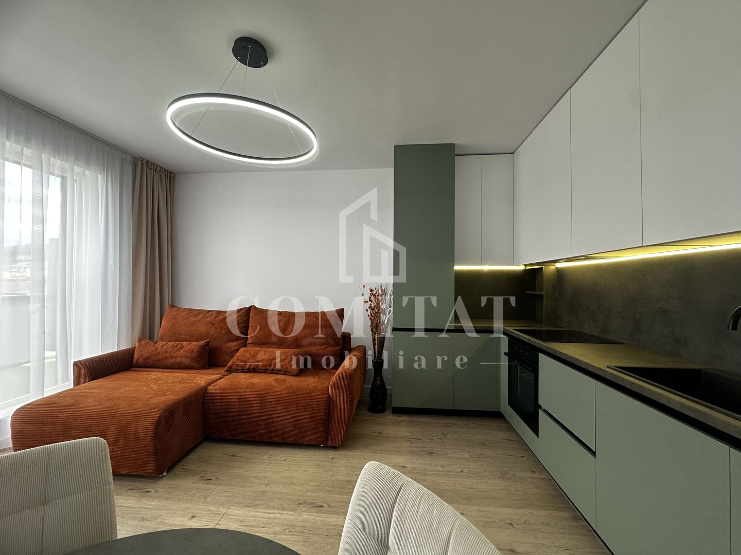 Apartament ultrafinisat | 2 camere | Cartier Terra - Poză 1
