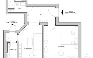 VANZARE 2 CAMERE | ETAJ 2 | FĂRĂ RISC SEISMIC | PIATA VICTORIEI - Schiță 7