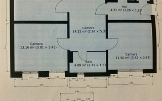 Apartament de 4 camere de vânzare cu vedere spre Punctele Cardinale - Poză 2