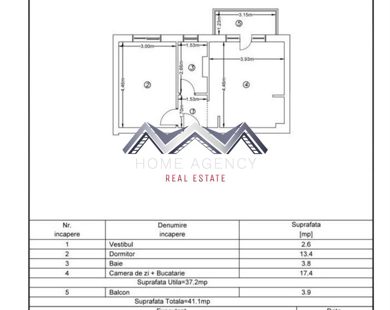 Apartament 2 camere | Cosmopolis | include parcare - Schiță 12