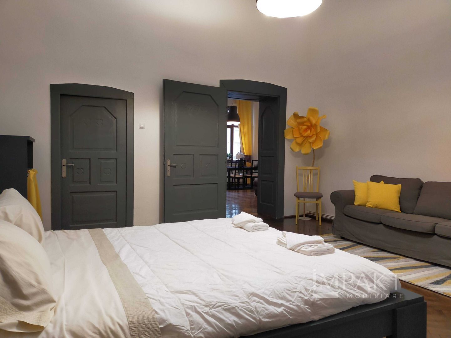 Bijuterie de apartament! 2 camere | Tavan Inalt (3.80m) | Ultracentral - Poză 9