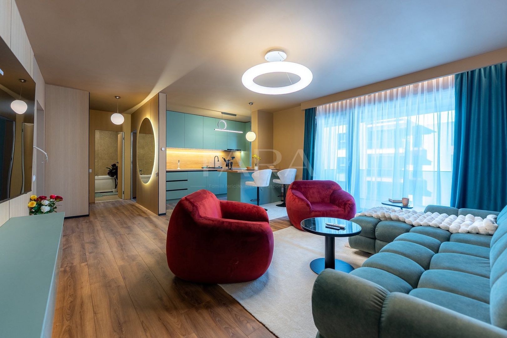 Apartament modern cu 2 camere și terasă generoasă – zona Iulius Mall. - Poză 8