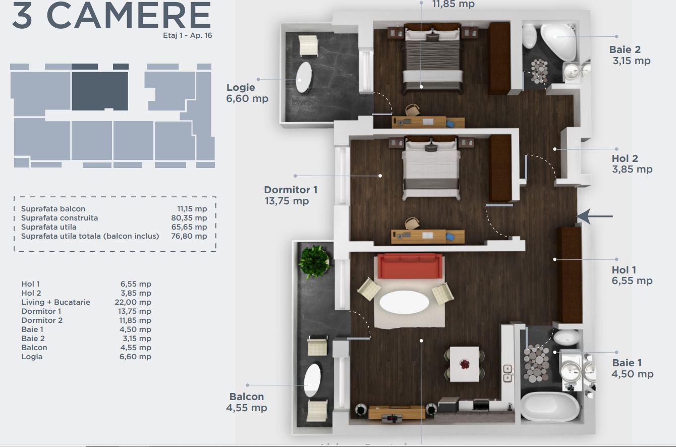 COMISION 0 | 3 CAMERE GURA PUTNEI - Poză 3