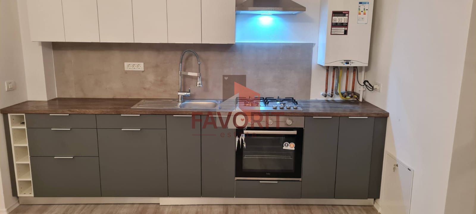 2 camere | la asfalt | mobilat | loc de parcare | disponibil imediat - Poză 3