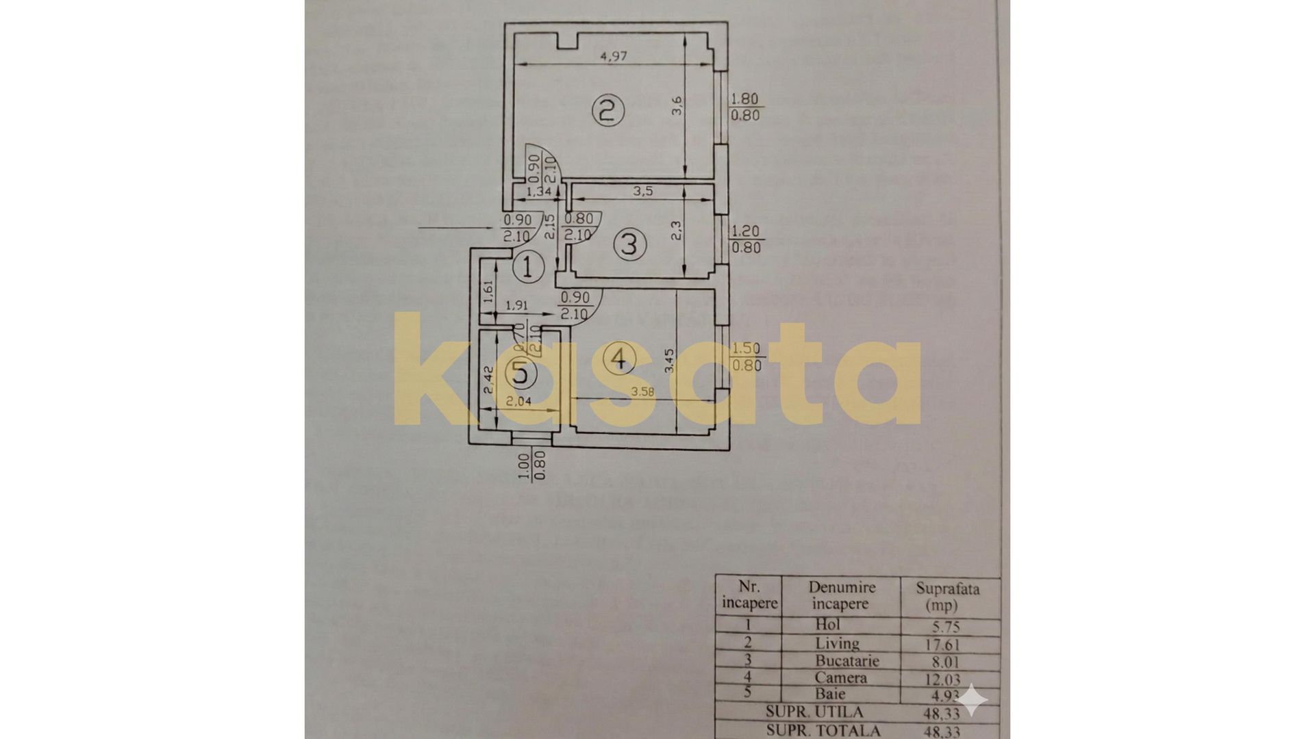 2 camere| 49 mp| proxim. Metrou D. Leonida | Oportunitate investititie - Poză 19