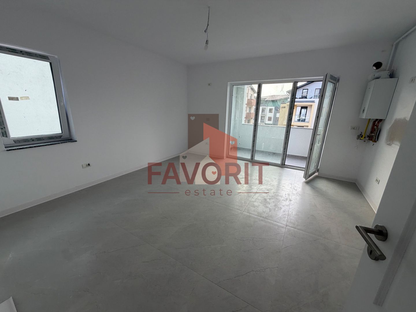 Bloc NOU. 2 camere impartit in 2 dormitoare si living+bucatarie. - Poză 3