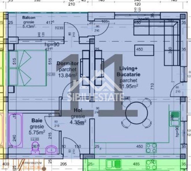 Apartament 2 camere Selimbar NOU - Poză 8