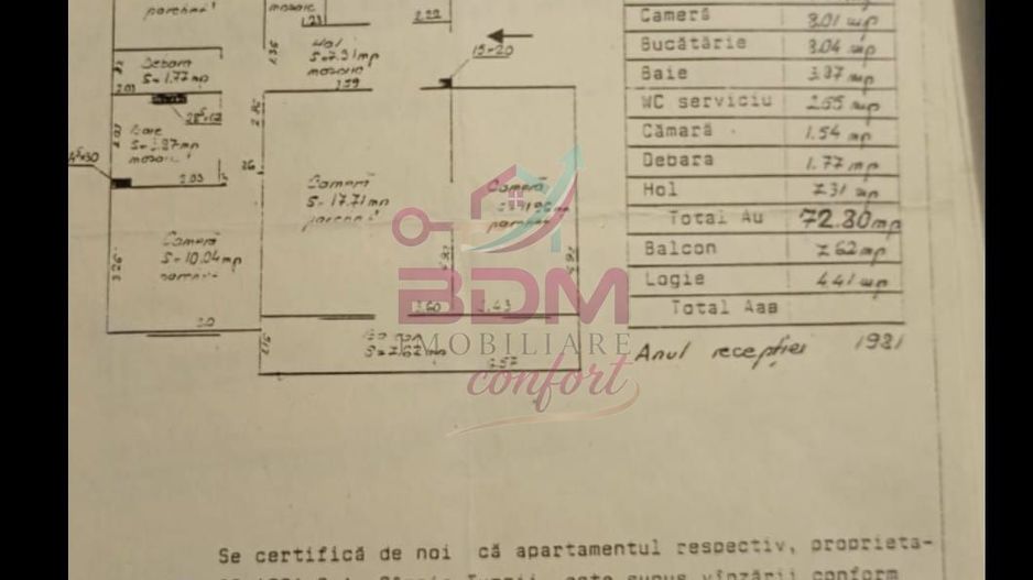 COMISION 0 | Apartament 4 camere | etaj intermediar | zona Micro 2 - Poză 9