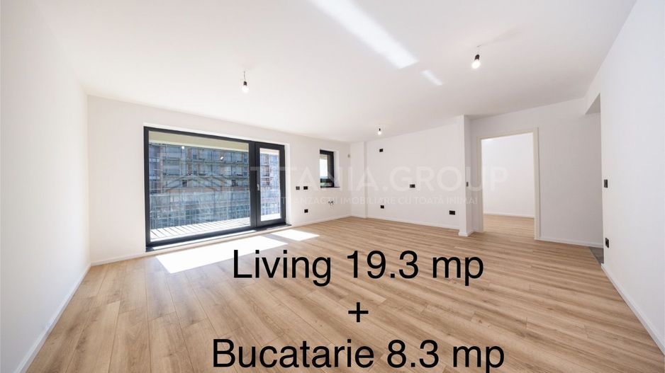 Apartament 2 camere spatios 74 mp,  parcare,  Kasper Coresi - Poză 4
