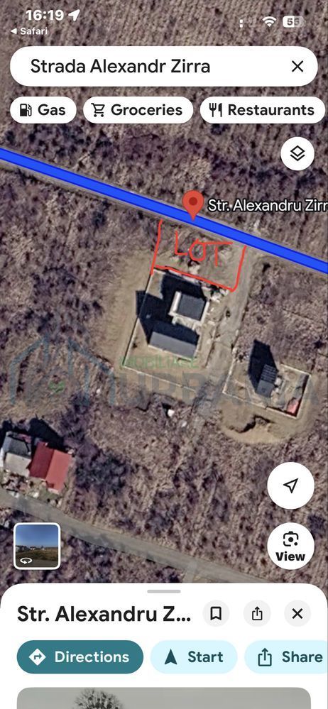 Teren intravilan 452 mp pe strada Alexandru Zirra, zona Bucium, Iași - Poză 1