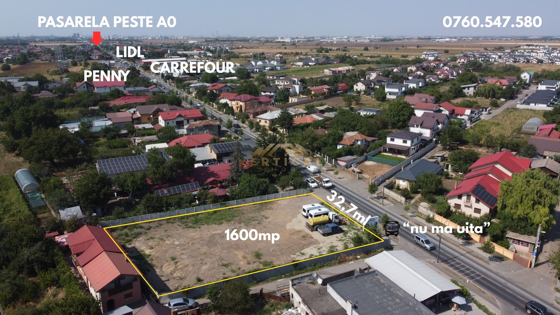 32.71ml deschidere la bulevadul 1 Mai / Comuna Berceni - Poză 1