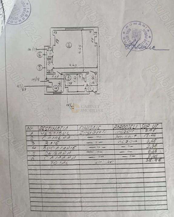 Garsoniera in bloc interbelic | Parc Cismigiu  | De renovat | Etaj 1/5 - Poză 4