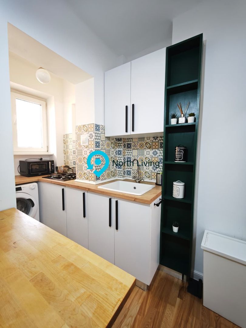 2 camere Cotroceni - Grozavesti | 49,4 mp | renovat complet | mobilat - Poză 11