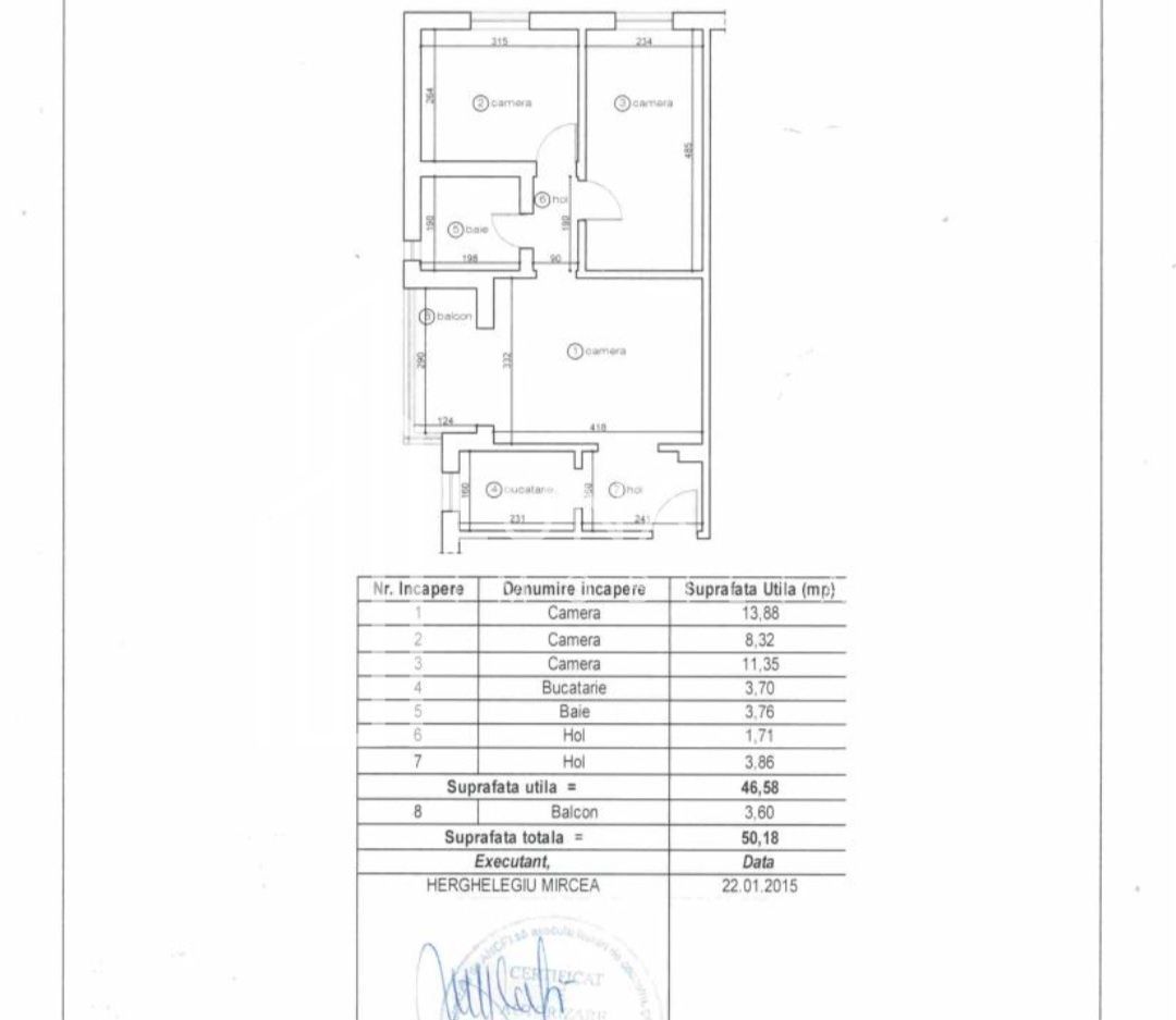 Apartament 3 camere, complet mobilat și utilat – Zona ITC, Brașov - Poză 20