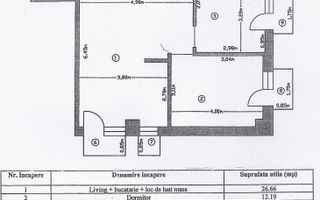 Vând apartament semifinisat în Prundu - etaj 6, bloc nou cu lift - Poză 7
